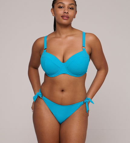 Prima Donna Swim Bikini Hüftslip mit Schnüren Kochi sea breeze