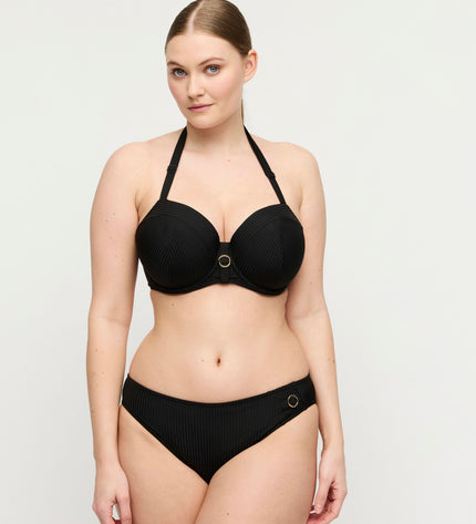 Primadonna Swim Unterlegter Bikini mit Bügel Balconette Delray schwarz