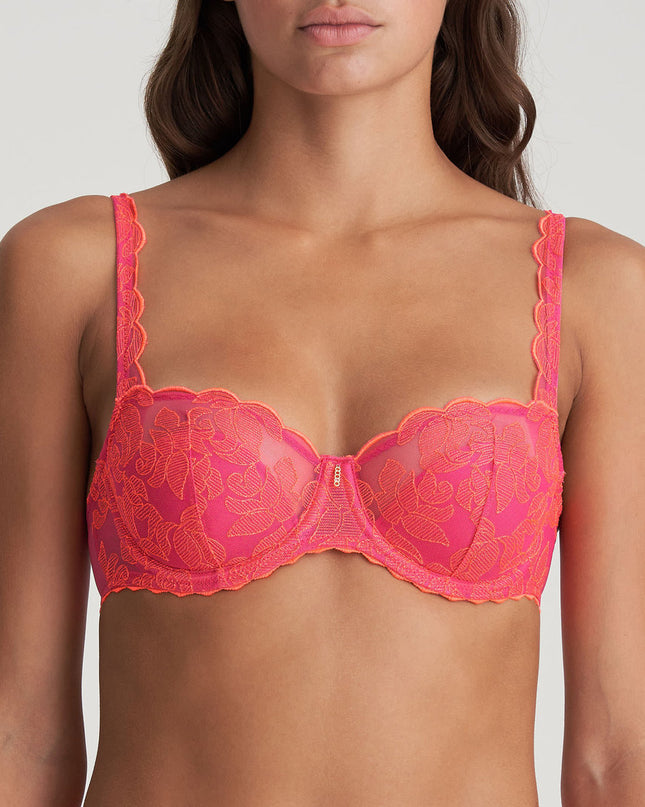 75 B / 75 D / 75 E / 80 B / 85 C / Marie Jo Rosalia unterlegter BH Aussenträger Luminoso