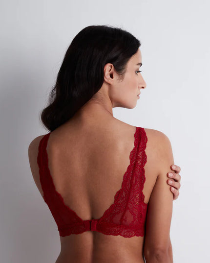 Aubade Triangel-Bralette DANSE DES SENS rot