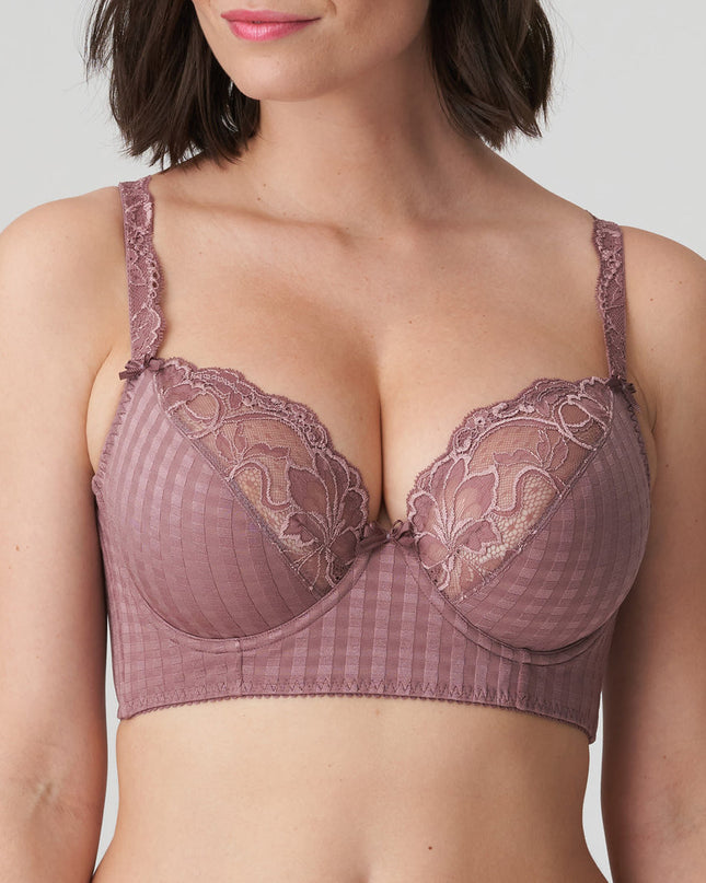 85 G / Prima Donna Madison BH Aussenträger tiefes Dekollet satintaupe