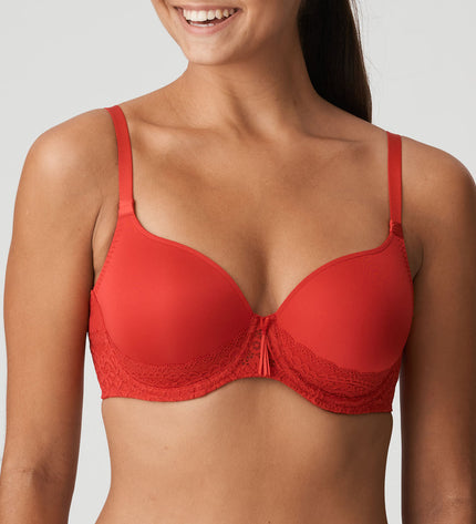 80 D / 80 G / Prima Donna Twist Unterlegter BH Herzform I do rot scarlet