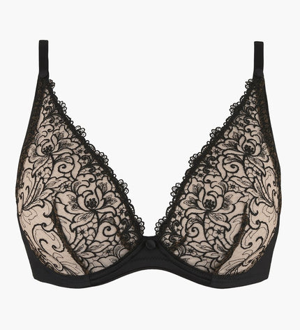 aubade-miss-karl-lagerfeld-triangel-bh-schwarz_3