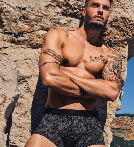 Aubade Boxershorts Tattoo Flower