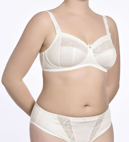 Ulla BH ohne Bügel Carmen ecru