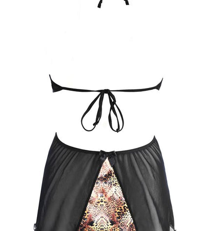 Axami Negligée Peek-a-Boo Leopard