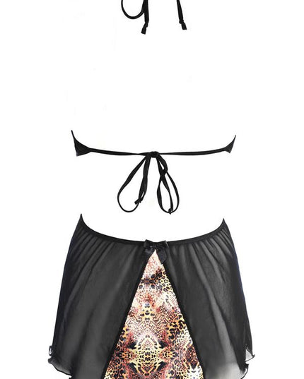 Axami Negligée Peek-a-Boo Leopard