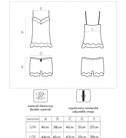 Hemdchen & Shorts Serranin