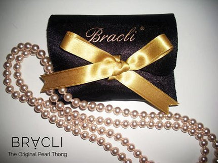 Perlencollier - Atame schwarz & creme