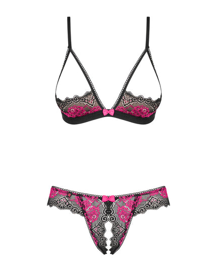 Obsessive 2 teiliges ouvert Set Tulia