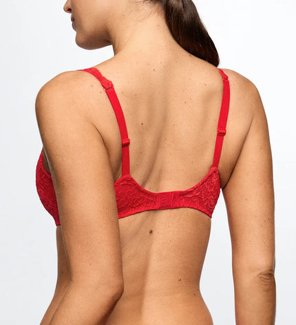 Marie Jo unterlegter BH tiefdekoll Cyrile true red