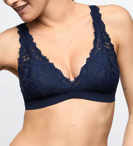 Marie Jo unterlegtes Bralette ohne Bügel Soft Studio velvet blue