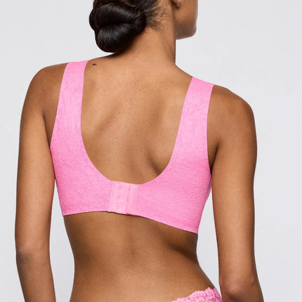Marie Jo unterlegtes Bralette ohne Bügel mit Spitze Soft Studio cotton candy