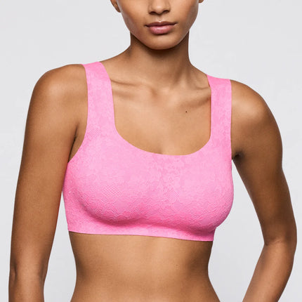 Marie Jo unterlegtes Bralette ohne Bügel mit Spitze Soft Studio cotton candy