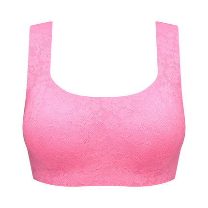 Marie Jo unterlegtes Bralette ohne Bügel mit Spitze Soft Studio cotton candy