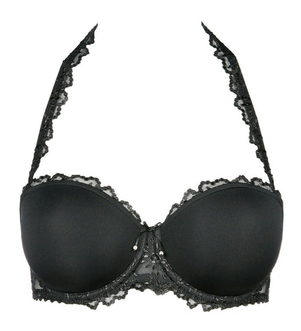 Marie Jo Jane schwarz Unterlegter BH Trägerlos