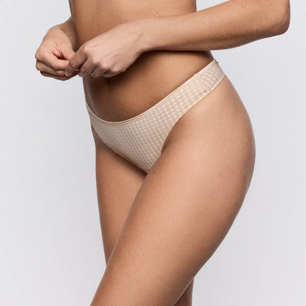 Marie Jo String breit Avero biscuit