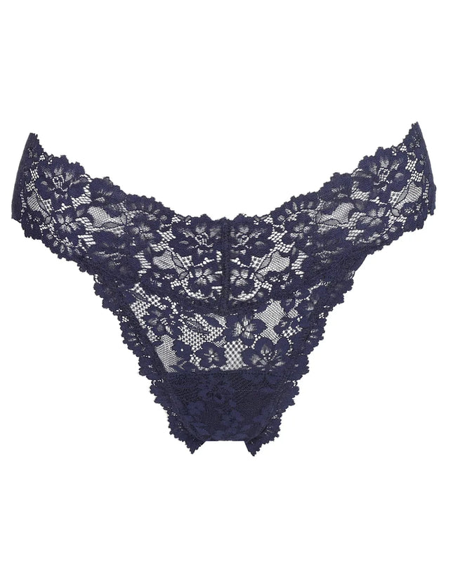 Marie Jo String mit Spitze Soft Studio velvet blue