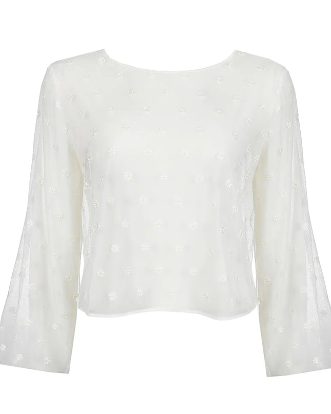 Marie Jo Avero Bluse Ivory Petal