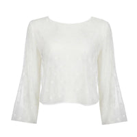 Marie Jo Avero Bluse Ivory Petal