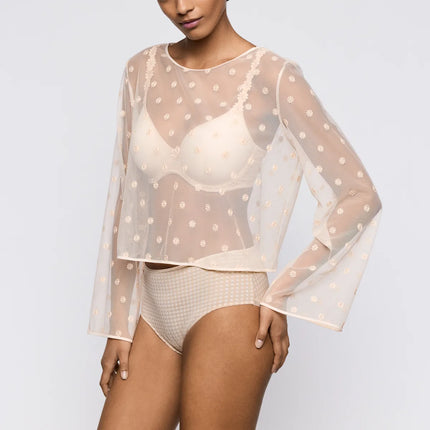 Marie Jo Avero Bluse biscuit