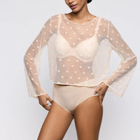 Marie Jo Avero Bluse biscuit