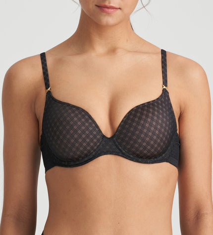 75 C / 80 B / 85 B / Marie Jo L'Aventure unterlegter BH Herzform Channing schwarz