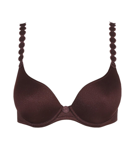 90C / Marie Jo Unterlegter BH Herzform Tom aubergine