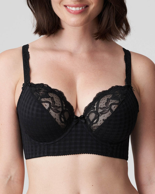Prima Donna Madison BH Aussenträger tiefes Dekollet schwarz
