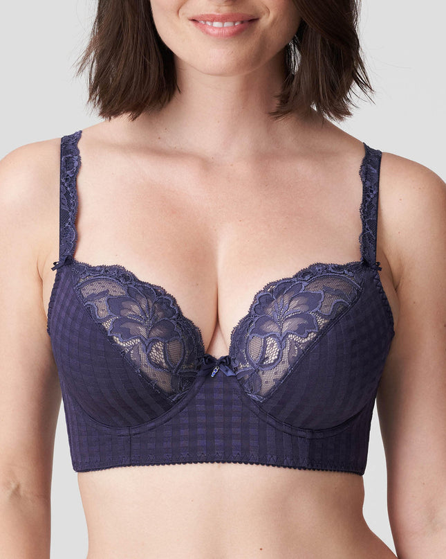 85 E / Prima Donna Madison BH Aussenträger tiefes Dekollet bleubijou