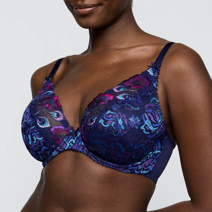 Prima Donna halb unterlegter BH Tiefdekoll. San Angel water blue