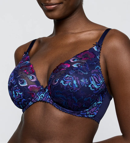 Prima Donna halb unterlegter BH Tiefdekoll. San Angel water blue