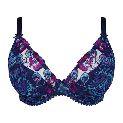 Prima Donna halb unterlegter BH Tiefdekoll. San Angel water blue
