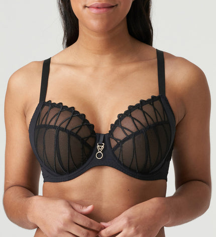 100 D / Prima Donna BH Vollschale mit Bügel Arthill schwarz