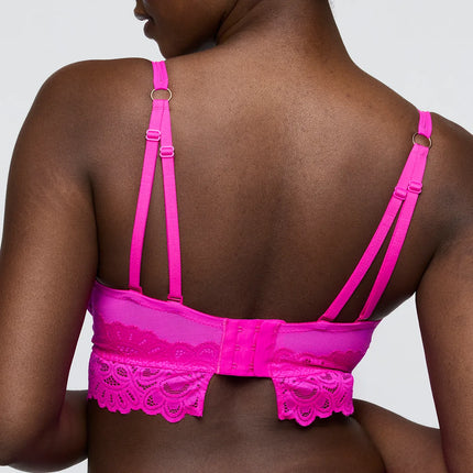 Prima Donna Twist Tiefdekolletierter Bügel BH ohne Polsterung Dear Night influencer pink