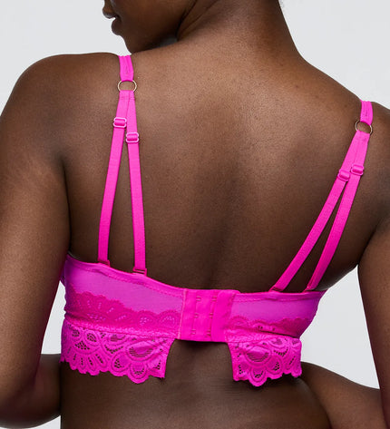 Prima Donna Twist Tiefdekolletierter Bügel BH ohne Polsterung Dear Night influencer pink