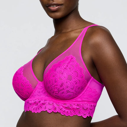 Prima Donna Twist Tiefdekolletierter Bügel BH ohne Polsterung Dear Night influencer pink