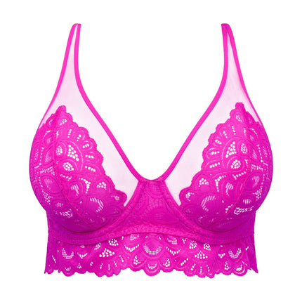 Prima Donna Twist Tiefdekolletierter Bügel BH ohne Polsterung Dear Night influencer pink