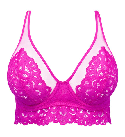 Prima Donna Twist Tiefdekolletierter Bügel BH ohne Polsterung Dear Night influencer pink