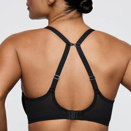 Prima Donna Twist Balconette BH Tulpenschnitt ohne Polsterung Sheary schwarz