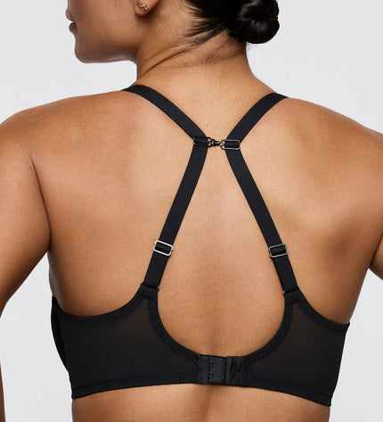 Prima Donna Twist Balconette BH Tulpenschnitt ohne Polsterung Sheary schwarz