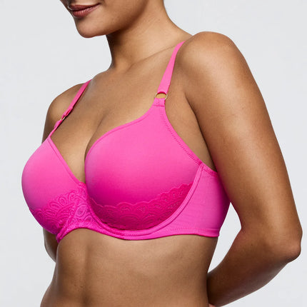 Prima Donna Twist unterlegter BH Herzform Dear Night influencer pink