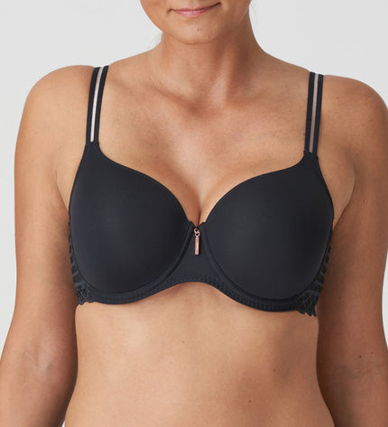 Prima Donna Twist unterlegter BH Herzform East End graphit