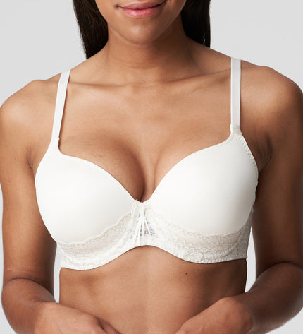 90 E / 95 D/ Prima Donna Twist Unterlegter BH Herzform I do natur
