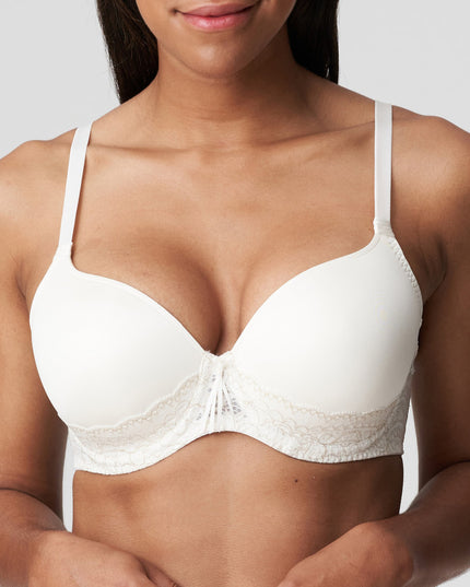 90 E / 95 D/ Prima Donna Twist Unterlegter BH Herzform I do natur
