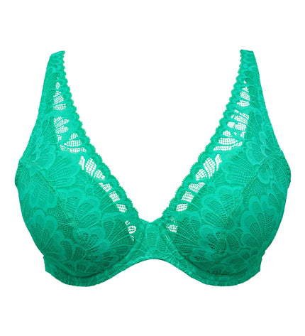 Prima Donna Twist halb Unterlegter BH Tiefdekolletiert Mocuto vivid green