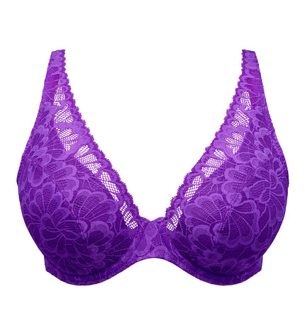 Prima Donna Twist halb Unterlegter BH Tiefdekolletiert Mocuto italian acai