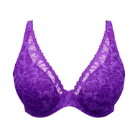 Prima Donna Twist halb Unterlegter BH Tiefdekolletiert Mocuto italian acai