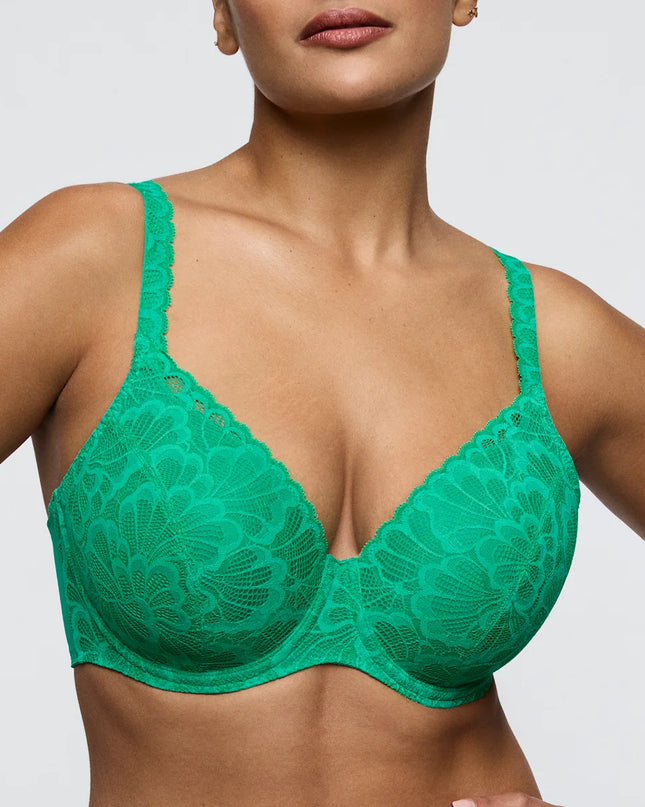 Prima Donna Twist unterlegter BH mit Bügel Herzform Mocuto vivid green