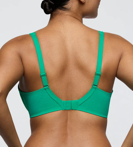 Prima Donna Twist unterlegter BH mit Bügel Herzform Mocuto vivid green
